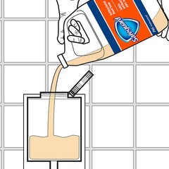 P&G PROFESSIONAL Antibacterial Hand Soap from 128 Fl Oz (Pack of 2), Orange