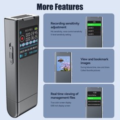 16GB USB Digital Voice Recorder Dictaphone Audio MP3 Sound Mini Recorder Player