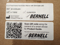 Bernell Corporation BC1003LED Dual Polachrome Illuminated Holder LED Version