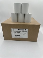 3-1/8” x 230’ Thermal Paper Rolls BPA Free Receipt POS 50 Rolls 318230