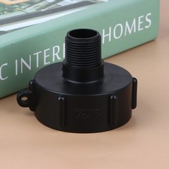 275 330 Gallon IBC Tote Adapter Garden Hose 2 NPT (NPS) Fine Thread To 3/4 Male