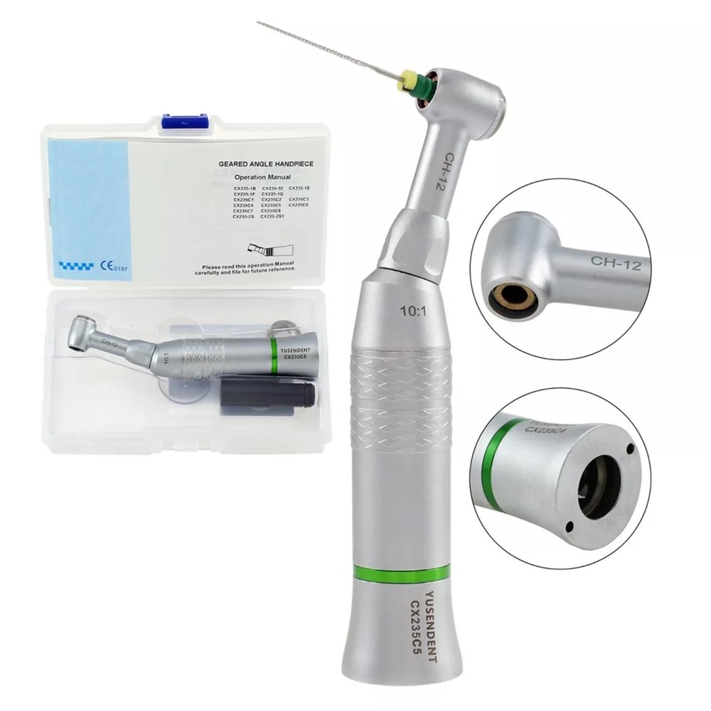 COXO Dental Endo Handpiece 10:1 90° Reciprocating Contra Angle M4 Safety C5-12