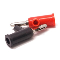 20PCS 4mm Banana Plug Stackable Solderless Banana Plug Connector For Securi FOD