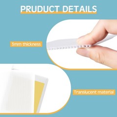 Fuutreo 300 Pcs Trading Card Shipping Protectors 3.5 x 4.5 Trading Card Shipp…