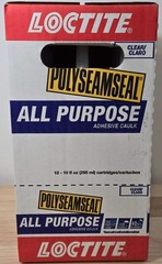 Loctite Polyseamseal Clear All Purpose Latex Caulk Sealant Case of 12x 10 oz 215