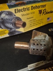 Rhinehart Electric Dehorner Model- X30 200 Watts Professional Grade 96” Cord