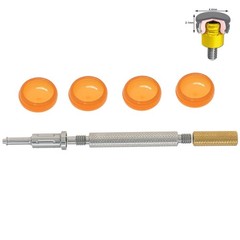 Dental Locator Overdenture Retention Implant Male Caps 0.8lbs Removal Core Tool