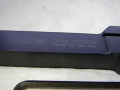 Seco 40mm External Left Hand Indexable Grooving Toolholder CFML2525P08 23574