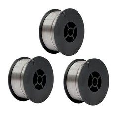 (3 x 2-Lb Spools)E71T-GS .035″ Flux Core Welding Wire – Gasless Mild Steel MIG