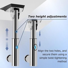 Starlink Gen 3Mount for RV Ladder,Starlink Mounting Kit Gen 3with0-30°Adjustable