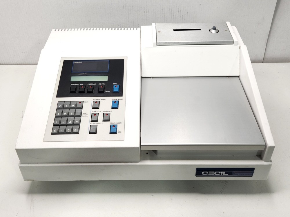 Cecil 3000 Series Scanning Spectrophotometer 110-250V 50/60Hz Power Tested