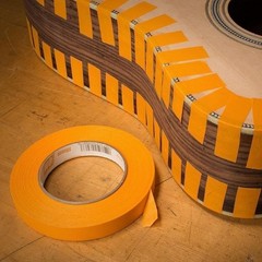 StewMac Orange Multi-Purpose Tape, 60-Yard roll – Set of 3 Sizes (1/4″, 1/2″…