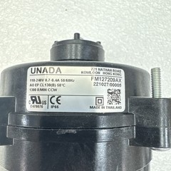 FM127209AX UNADA Motor 221027 Replace Part 110-240V, 0.7-0.4A, 50/60 1300RPM CCW