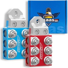 Kaas Modular Heavy-Duty Battery Terminal, 8AWG to 4/0 AWG, Automotive Battery…