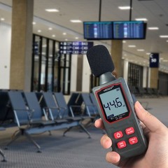 30-130dBA Digital Decibel Meter Noise Meter Handheld Sound Level A Double Meter