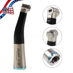 Dental Low Speed Handpiece Fiber Optic 1:1 Contra Angle Handpiece With LED Light