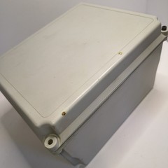 Hoffman A-1086CHSCFG Fiberglass Enclosure NEMA 4X 3R 12 13 10x8x6″ Open Box