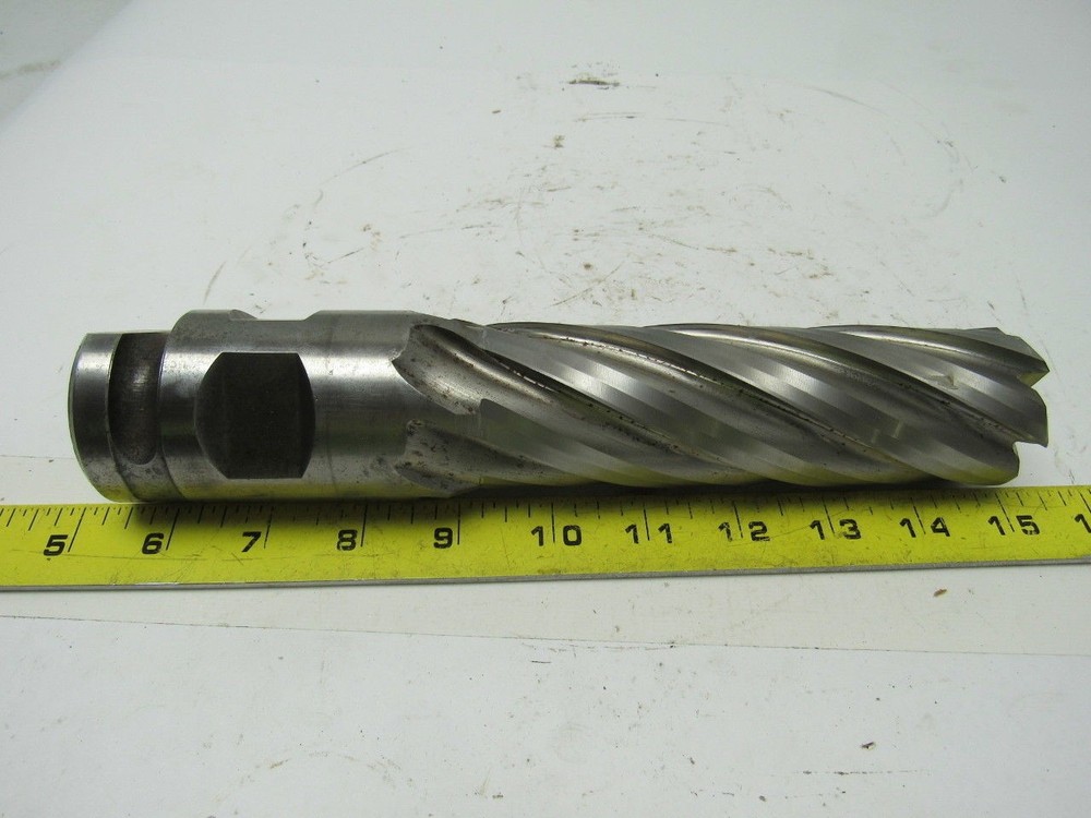 Niagara 2″x1.80″x5.750″x9.625″ HSS 6 Flute Center Cut End Mill Re-Sharp