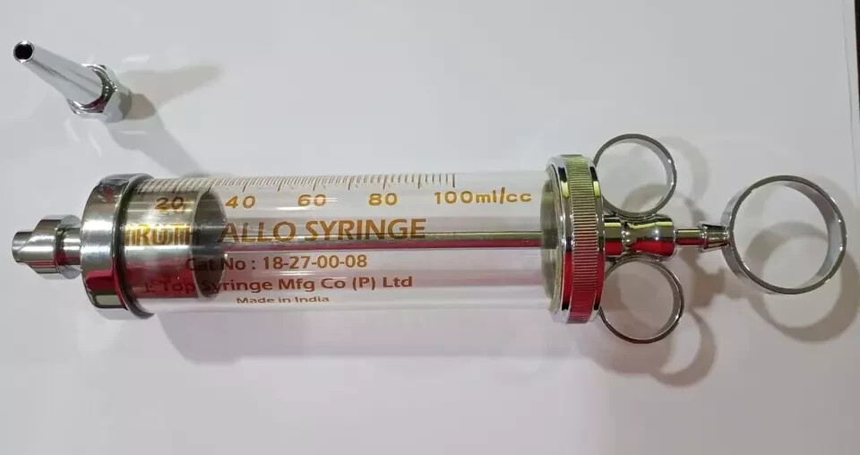Reiner Alexander Glass Toomey Syringe TURP 100ML