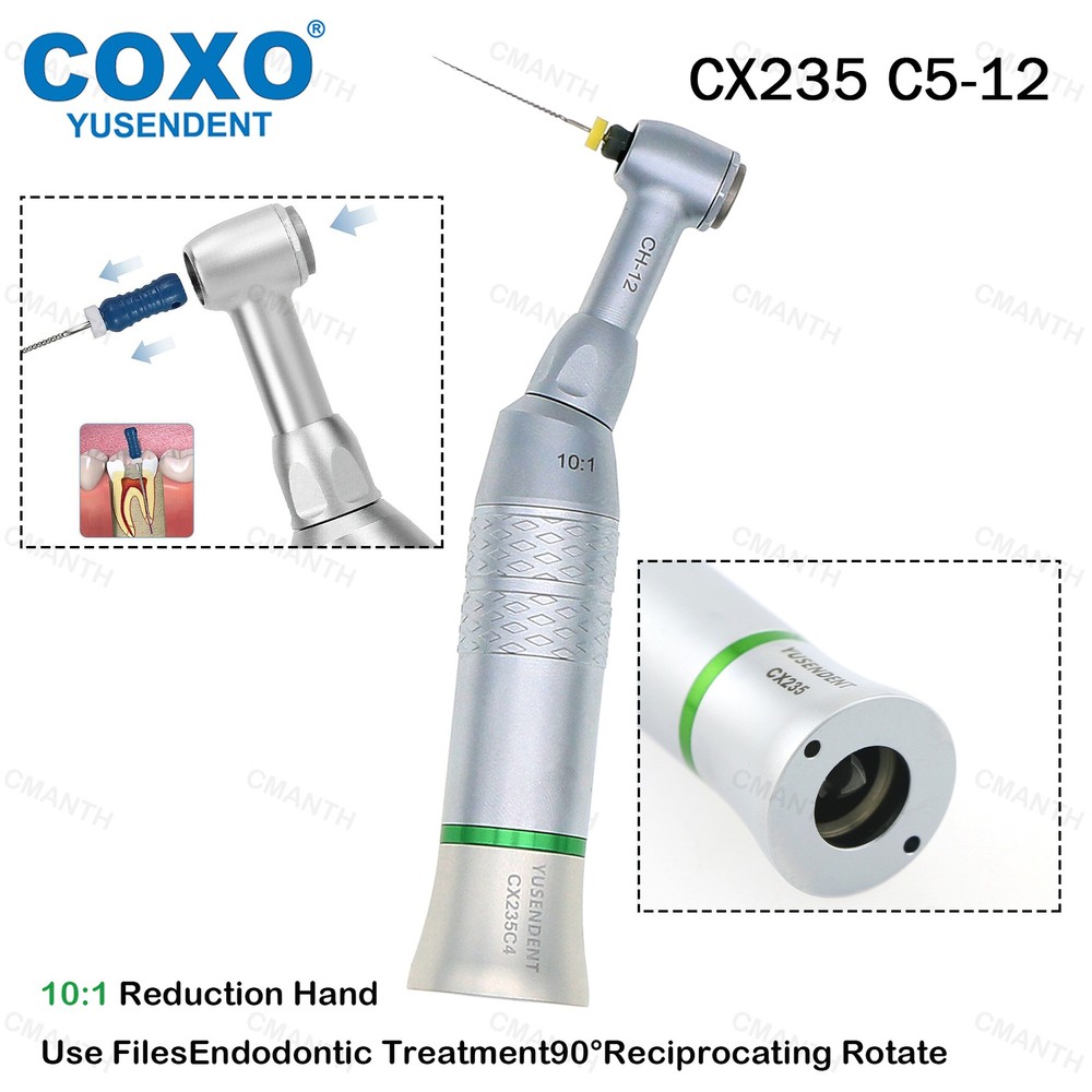 US COXO Dental 10:1 Handpiece 90° Reciprocate Endodontic Treatment Fit KAVO NSK