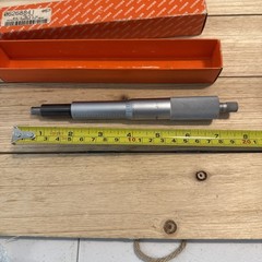 Mitutoyo 151-272 Vernier Micrometer Head 0-2” 0.001” + 0.0001” Ratchet Carbide