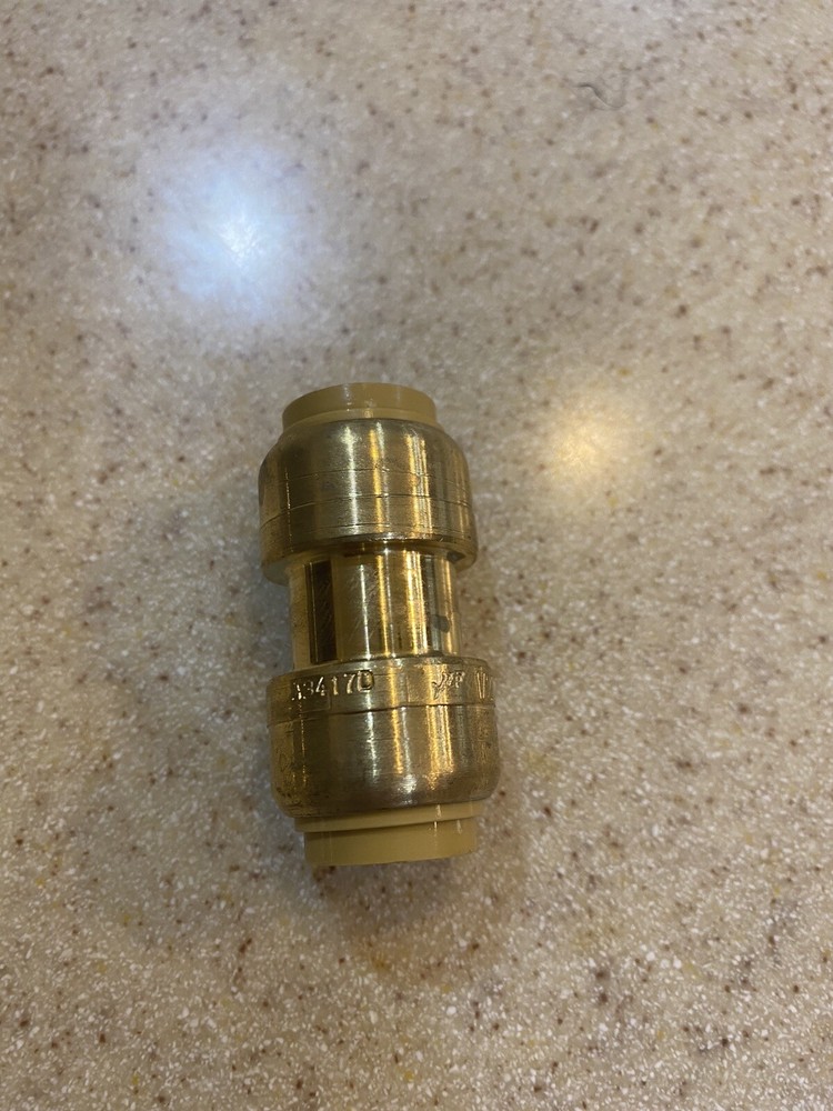 Sharkbite 1/2” x 1/2 Coupler Push To Connect