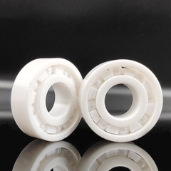 Full Ceramic I.D. 3mm-9mm Miniature Ball Bearings ZrO2 Zirconia White Premium