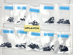 2.7mm Locking Self Tapping Screw 10-28mm Length w/ Drive 100 Pcs Titanium Set