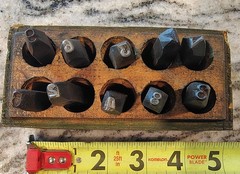 🗽STEEL STAMPS NUMBERS 3/16 inch MACHINIST/TOOLMAKER
