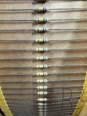 5000pcs YAGEO 750K Ohm 1/4W Carbon Film Resistors CFR-25JR-52-750K Ammo Pack