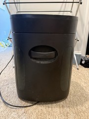 Royal Shredder Micro-Cut 14-Sheet Security Paper Shredder Black/White