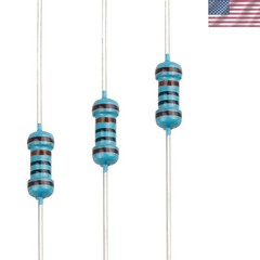 100pcs 1K ohm Resistor 1/4w 0.25 Watt ±1% Tolerance Metal Film Fixed Resistor…