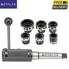 MT3 Sliding Lathe Tailstock Die Holder Set Metric & Imperial Threading Tool USA
