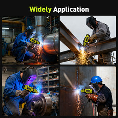 Handheld Welding Machine 110V Stick Welder IGBT Inverter Electric ARC Welder Gun