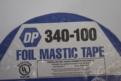 Design Polymerics 3″ x 100′ Butyl Foil Tape Dark Gray 340-100 General Use
