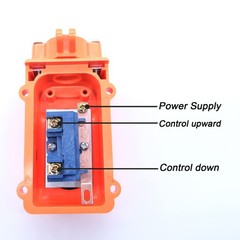 Rain Proof Up-Down Switch Control Station, Crane Pendant Hoist Push Button Swit