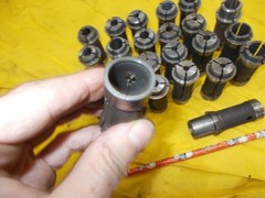 25 pc LOT of SOUTHWICK & MEISTER USA TF24 CNC COLLETS