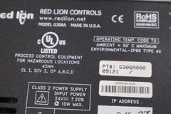 Red Lion Controls G306A HMI Operator Interface Console Display Panel G306A000