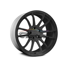19″x38″ Hydrographic Film Hydro Dipping Dip Water Transfer Black Carbon Fiber #6