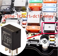 Lots of For OMRON G8HE-1C7T-R1-DC12 High Current Automobile Relays DC12V 5-Pins