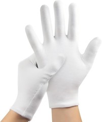 3 Pairs Cotton Gloves for Dry Hands Sleeping, Soft Moisturizing Eczema Gloves…