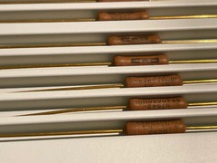 CADDOCK RESISTOR 511 Ohm 1% Gold Plated (10 Pcs In Box)vintage