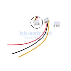 JST XH2.54mm 3 Pin 10/20/30cm Wire Cable Connector Male Female Plug Socket Lot