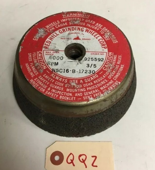 Red Hill Grinding Flaring Cup Wheel N5C16-B-17230 *Fast Shipping* Warranty!
