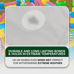 Vinyl Patch Kit 10″ x 10″ Reinforced PVC, HH-66 Toluene Free Cement – Repair