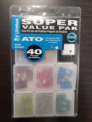 Littelfuse Super Value Pack Automotive Fuse Kit Roadside Fuse Tester Puller