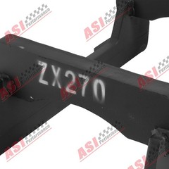 ASI Track Guide Guard Fits For Undercarriage Hitachi Excavator ZX270 Black