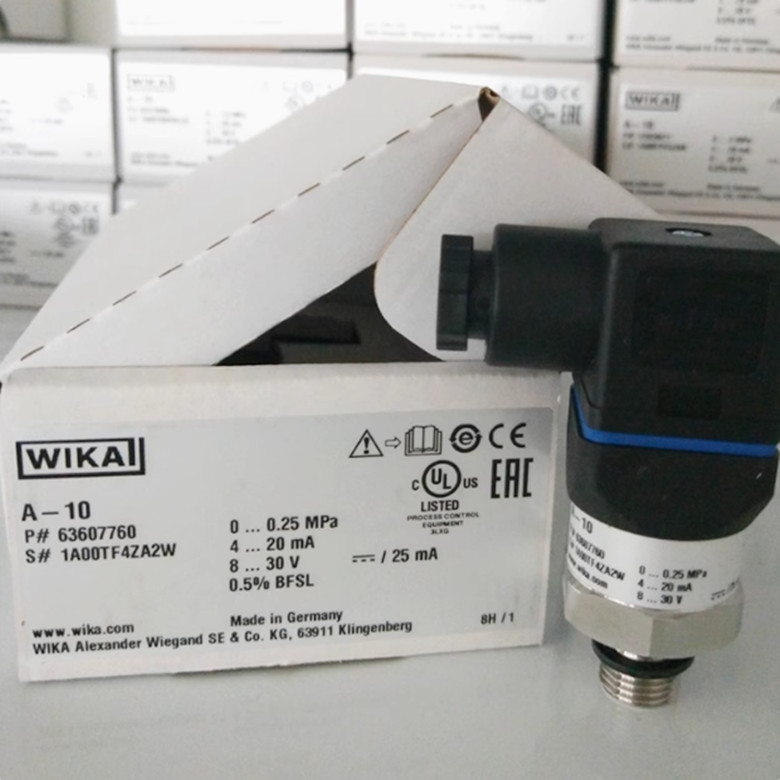 WIKA pressure transmitterA-10 （0~0.25mpa/0~2.5bar）