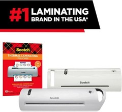 Scotch Thermal Laminating Pouches Premium Quality, 5 Mil Thick for Extra Protect