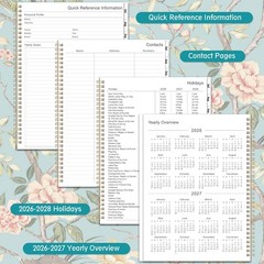 Planner 2026-2027 – Academic 2026-2027, 9” 9 X 11 inches, corlorful